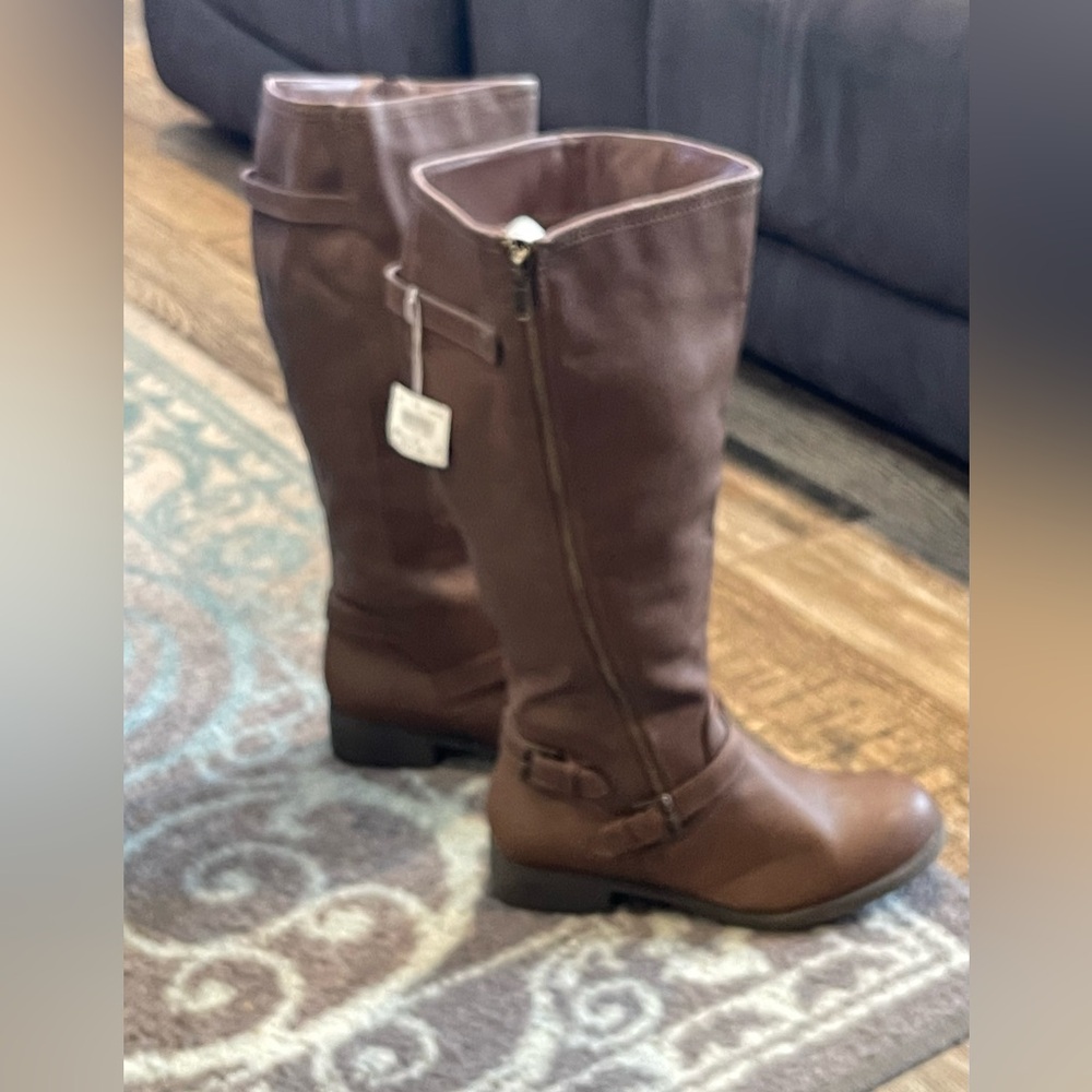 Brand new with tag, BRASH riding boots.